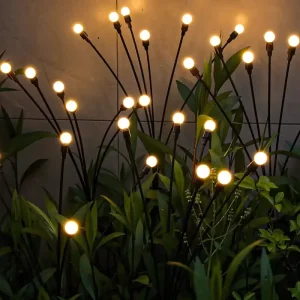 Led Outdoor Garden Decoration Landscape Lights Fireworks Fireflies Garden Lawn Decoration Solar Lights