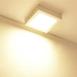 Led Panel Light 6W 12W 18W 24W Square Commercial Ceiling Panel Light