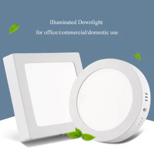 Led Panel Light Price Manufacturers AC100 265v Luminous Body Lamp 6w 12w 18w New Arrival