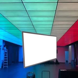 Led Panel Rgb Light 600*600 45w 2×2 60×60 Indoor Recessed Ceiling Square Backlight Room Offices Suspending Rgb Led Light Panel