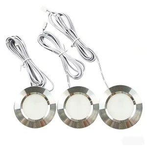 Led Round Kitchen Light Cabinet 3w Round Led Puck Lights for for Furniture Lighting