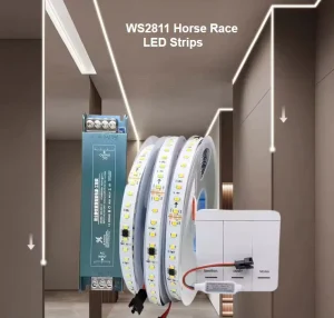 Led Strip 2835 WS2811ic Running Water Horse DC24V 120led m 10M 20M 3000k 6000k With Touch Controller Smart Flexible Led Strip