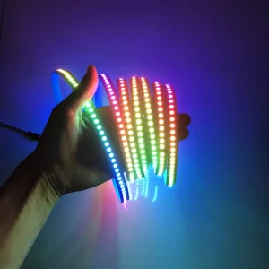 Led Tape 5050 Addressable Digital Led Light Strip 30 60 144 Leds m Ic Magic Lights