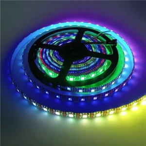 Led Ws2812b Led Light Strips 5V 30Leds 60Leds 144Leds Flex Addressable Digital Pixel RGBIC Led Strip Bulk Ws2812b