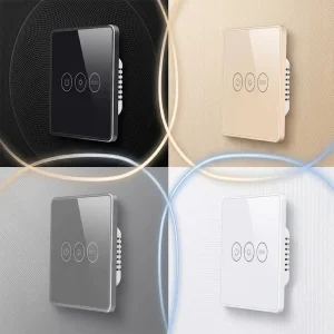Lifelibero EU Smart Home Product Aluminum Alloy Frame Tuya App Control Waterproof Wifi Dimmer Switch for Hotels