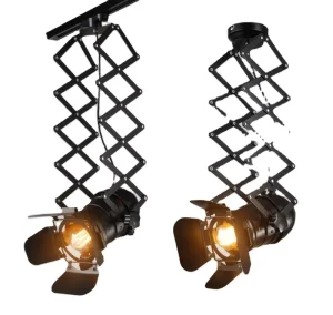 Lift Searchlight Spotlight Stage Extendable Iron Ceiling Light