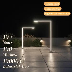 Light Controlled Outdoor Led Solar Light for Garden Landscape Pathway Driveway Gate Villa Hotel Park Landscape Decoration