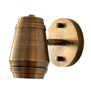 Light Luxury All-copper Wall Lamp Adjustable Angle Cylindrical Wall Lamp Hotel and Restaurant Background Wall Ambient Light