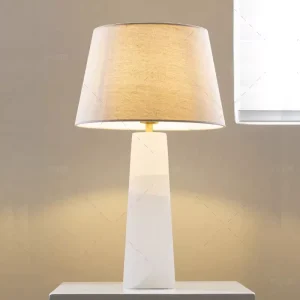 Light Luxury Elegant Desk Lamp for Homeowners Simple Living Room Bedroom Ambiance Natural Marble Decor for Lobby Table Lamps