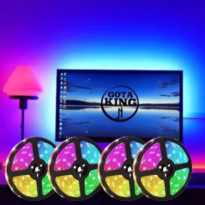 Light Tape Accessories Dc 12v 44 Key Smart Wifi Ir Rf Remote Control 60 Led Ip20 5m Smd 5050 Rgb Led Strip