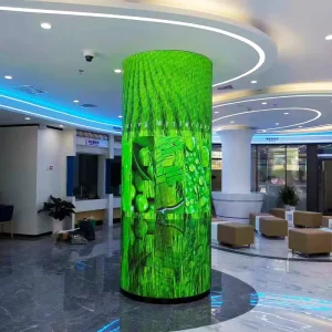 Light guided P6 Flexible LED Screen Soft Panel for Museum Immersive Tour Route Display
