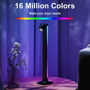 Lightweight Anti Glare Adjustable Height LED Desk Lamp for Home Office Study