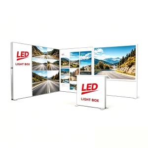 Lightweight Foldable SEG Light Box Booth with Rust-Resistant Heavy-Duty Material for Outdoor Use