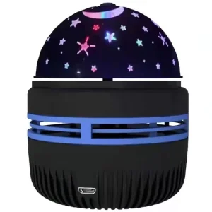 Little Magic Ball Starry Night Light Sky Projection Lamp Bedside Atmosphere Plug in USB Recharge Battery Included Christmas Gift