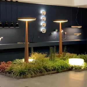 Living Room LED Floor Lamp Creative Minimalist Stylish Sofa Area Designer Showroom Club Adjustable Height Warm Suitable Outdoor