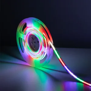 Long-Distance Addressable COB LED Strip 24V 21W 784 LEDs 2814 IC for Building Facade and Bridge Outline Dynamic Lighting