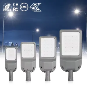 Long Life IP66 50W 100W 150W 200W 85V 265V 3500K 6000K 150Lm SMD Die Cast Aluminum PC Outdoor Garden Street Light