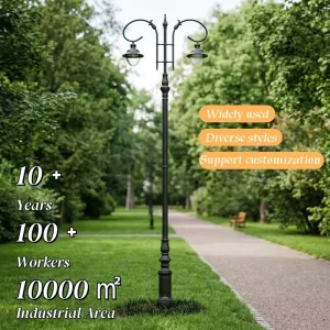 Long lasting DC Garden Courtyard Landscape Decorative Lamp IP65 IP67 High Water Resistance Light Sensor Control