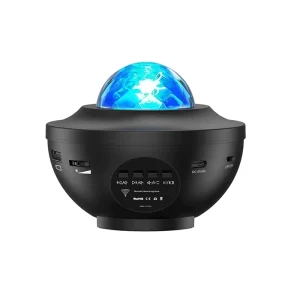 Lonvel Smart Star Night Starry Projector Light Laser Sky Star Projector BT Music Speaker Small Bowl Galax Projector for Bedroom