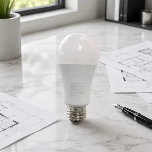 Low EMC Flicker Free Dimmable Full Spectrum LED Bulb CRI97 3030 E26 120V Natural Sunlight