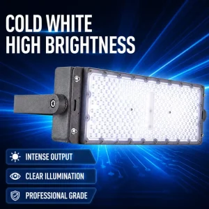 Low Glare Anti Dazzle LED Flood Lamp IP65 AC Powered Residential Community Pedestrian Square LED Project Light