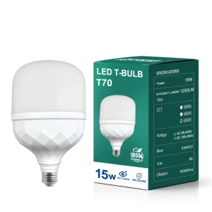 Low Price T Shape LED Column Bulb SKD Raw Material AC175 265V High Brightness Lamp for Home Indoor Decoration Bulk