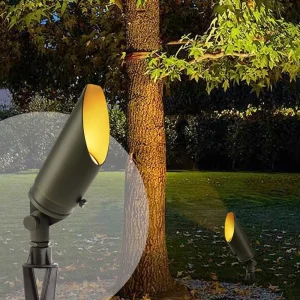 Low Voltage Outdoor Inground Landscape Lights IP65 Waterproof Directional Brass LED Spot Lights for Garden Lawn Yard Tree