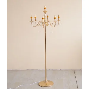 Luckygoods LT250043 Modern Luxury Acrylic Floor Lamp with LED Reading Light Standing Lamp for Wedding Decor