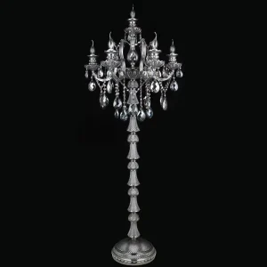 Luxury Crystal Floor Lamps for Living Room Decor Hotel Lobby Wedding Decoration Bedroom Dining Room Standing Lighting