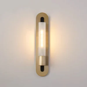 Luxury Glass Sconce Wall Lamp Living Room Background Hotel Staircase Aisle Bedroom Bedside Post modern LED Wall Light