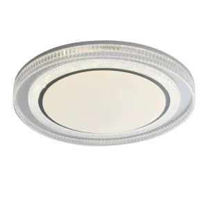 Luxury High End LED Iron Acrylic Ceiling Light for Bedroom Living Room Full Spectrum Eye Care Design Remote Voice App Control