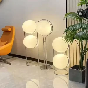 Luxury High Quality Decoration Floor Lights Opal Ball LED Home Decor Floor Lamp for Living Room Modern