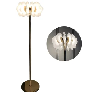 Luxury High Quality Stainless Steel Dimmable Decoration Floor Lights Living Room Modern Led Floor Lamp