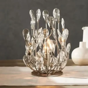 Luxury High Quality Villa Hotel Decor Bedside Desk Light Bedroom LED Crystal Table Lamp