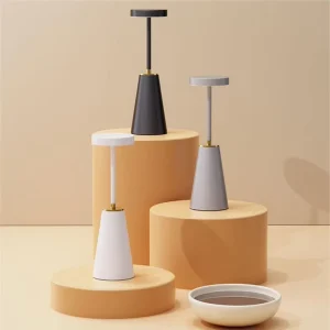 Luxury LED Touch Control Table Lamp Restaurant Cordless Desk Lamp Bedside Table Lamps for Home Decor