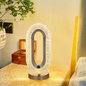 Luxury Metal Small Table Lamp for Home Decoration Retro Modern Nordic Rechargeable Reading Lamp Bedside LED Table Lamp