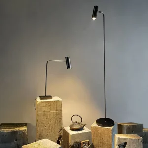 Luxury Modern Design Aluminum Body Floor Lamp with Anti-Glare Focusing Functions