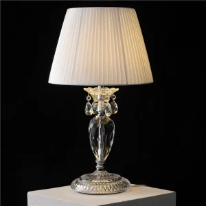 Luxury Modern Simple Crystal Table Lamp for Living Room Master Bedroom Bedside Study Home Desk Lighting