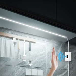 Luz COB USB 5V Con Sensor De Movimiento Para Armarios Cocinas Roperos Y Escaleras Montaje Simple Portatil