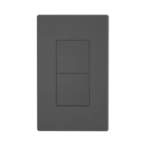 M5 120 Type 2 Gang Smart Wall Push Button Switch App Control Compatible with S-Mate R5