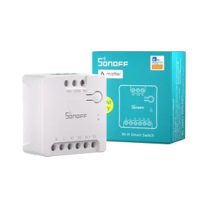 MINI-D Smart Dry Contact Relay Remote Switch for Garage Doors Low-Power Motors 10A 24V WiFi 10-50m