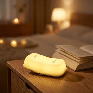 MUID Smart Home Gravity Sensing Touch Control LED Night Lamp Bedside Apartment White Dimmable Comfortable Night Light