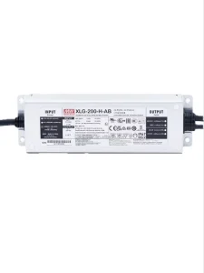 MW XLG 240 H AB LED Driver 200W 4900mA IP67 Dimming Constant Current Single Output Lighting Driver for Industrial Use