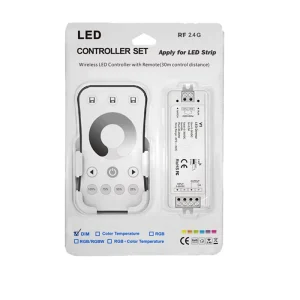 Magic V1 R6 1 Receiver Remote Set 1 Channel 8A 2.4G RF Wireless Dimmer Controller 30m Range 5 Year Warranty Durable Easy
