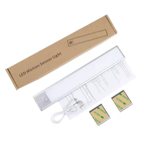 Magnetic Kitchen Cabinet Light 23cm 40cm PIR Motion Sensor USB Rechargeable LED Under Cabinet Light