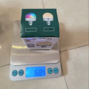 Magnetic RGB LED Bulb E26 E27 Dimmable Rechargeable Lamp with 5000mAh Battery for Indoor Wall Ceiling