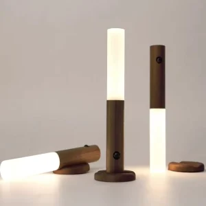 Magnetic Smart Sensor Motion Activated Bar Light Auto on Off Stick Light Rechargeable USB Cordless Closet Cabinet Night Light
