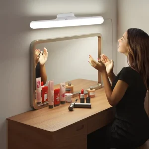 Magnetic Wall Lamp Rechargeable Light Bar Touch Makeup Mirror Lights for Cabinets Closet Kitchen Bedroom Bathroom