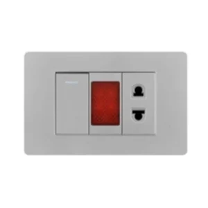 Manufacturer Direct Sales 1 Gang 1 Way Double 2-Pole Wall Switch with LED Indicator Light