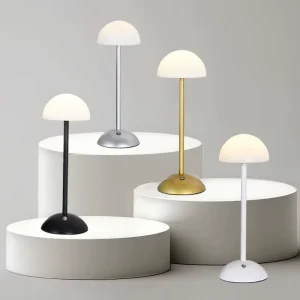 Manufacturer Modern Design Restaurant Decoration Luxury Hotel Portable Touch Night Light Rechargeable LED Desk Lamp Cordless